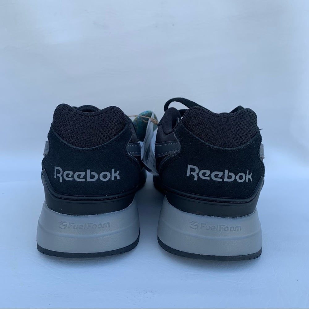 New Reebok Unisex GL 1000 Comfort Footbed size 8 Men / Women 9 Black/Grey - Picture 11 of 16